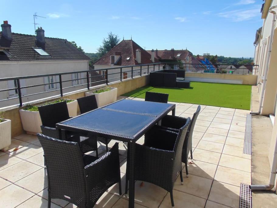 Apartament 3 Pieces Grande Terrasse Montévrain Zewnętrze zdjęcie